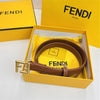 FD Pure cowhide leather belt