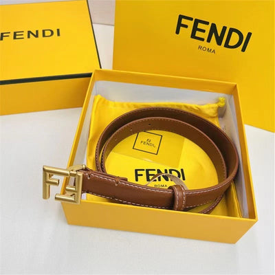 FD Pure cowhide leather belt