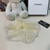 C  New Organza Pearl Hair Bands