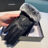 C  23 New Rabbit Fur Sheepskin Gloves