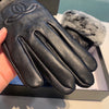 C  23 New Rabbit Fur Sheepskin Gloves