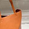 L   Head Cowhide Bucket Bag