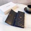 C  Wearable Cowhide Leather Wallet