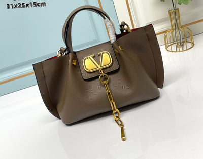 VAL* new calfskin shopping bag