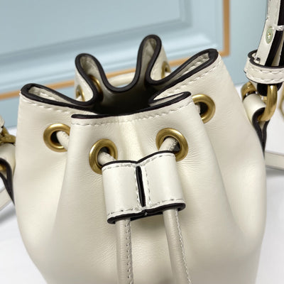 VAL* soft lambskin mini bucket bag