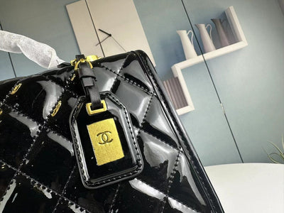 CH* patent leather backpack