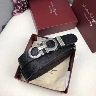 Fig* reversible leather belt