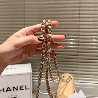 CH* Replica Sheepskin Chain Bag