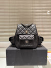 CHA* leather backpack