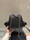 CHA* leather backpack