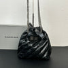 Balenciaga cowhide garbage bag