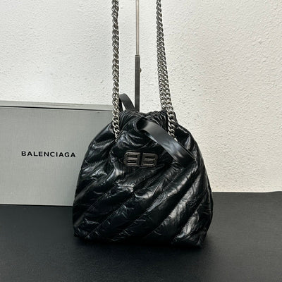 Balenciaga cowhide garbage bag