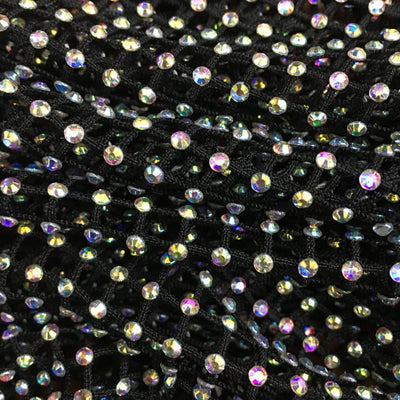 PRA* sparkling colored rhinestone tights