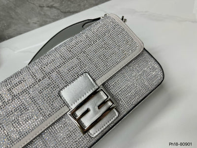 FEN* full diamond baguette bag