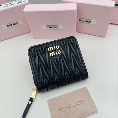 MIUMIU sheepskin wallet