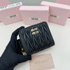 MIUMIU sheepskin wallet