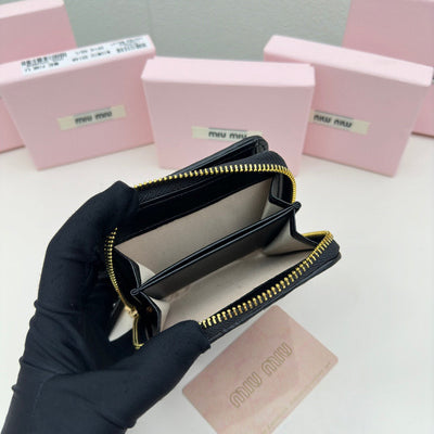 MIUMIU sheepskin wallet