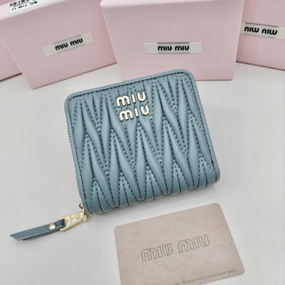 MIUMIU sheepskin wallet