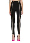 BALMA* new double zipper stretch leggings