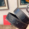 FERRA* patterned cowhide belt