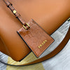 PRA* crocodile print handbag