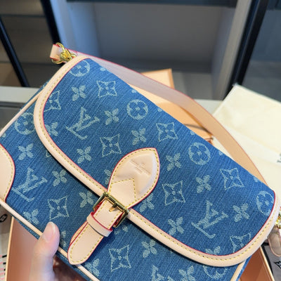 LOU* new denim bag (2 shoulder straps)