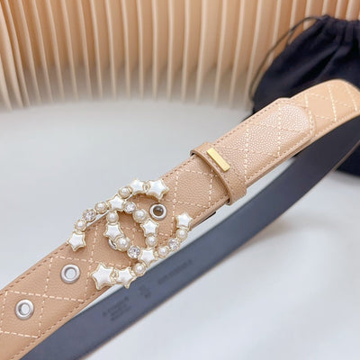 Chan* 24 new sheepskin belt