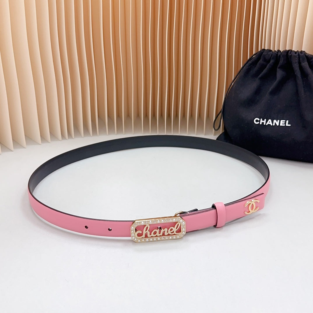 Chan* 24 new sheepskin belt (synchronized with official website)