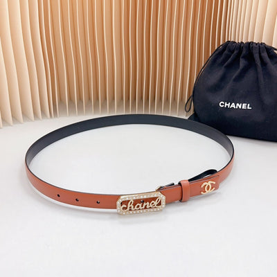 Chan* 24 new sheepskin belt (synchronized with official website)