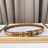 Celi* woven+cowhide belt