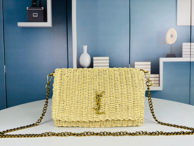 YS* 24 new product kate raffia chain bag