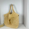 YS* large woven shopping bag