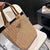 PRA* woven shopping bag