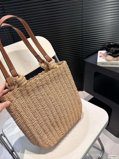 PRA* woven shopping bag