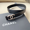 CHAN* double-sided cowhide belt 1:1 VIP