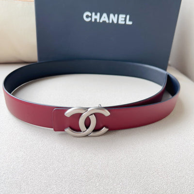 CHAN* double-sided cowhide belt 1:1 VIP