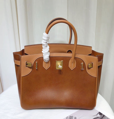 HE* SWIFT Leather Birkin Bag 1:1 VIP