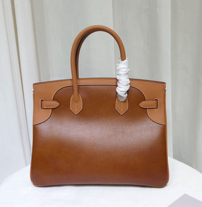 HE* SWIFT Leather Birkin Bag 1:1 VIP