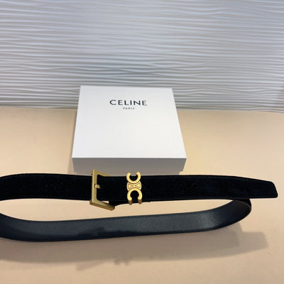 Celi* 24 new suede leather belt