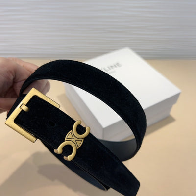 Celi* 24 new suede leather belt