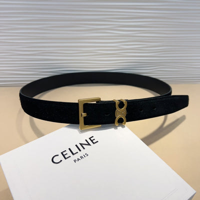 Celi* 24 new suede leather belt