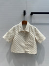 GUC* 24SS Jacquard Short Sleeve Jacket 1:1 VIP