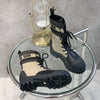 DIO* Lace-up shell toe mid-calf boots 1：1 VIP