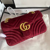 GUC* 24SS velvet chain bag