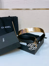 CHAN* 24SS leather belt 1:1 VIP