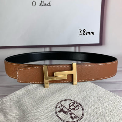 Herme* 24SS leather belt 1:1 VIP