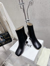 LOEW* 24SS wine glass heel round toe ankle boots 1:1 VIP