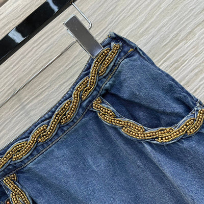 Valenti* 24SS High Waist Denim Skirt 1:1 VIP 8