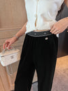 CHAN* 24SS Velvet Straight Pants 1:1 VIP