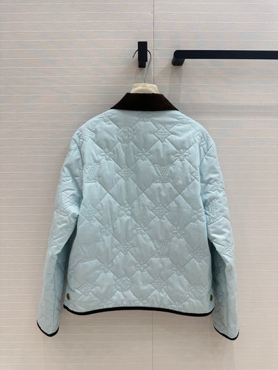 LOU* 24SS Cream Blue Padded Jacket 1:1 VIP